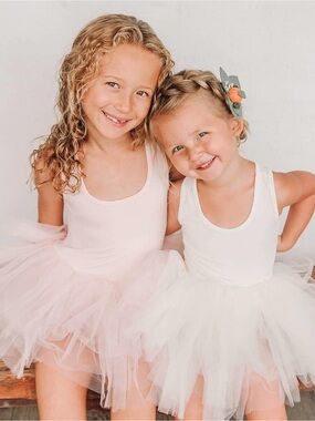 Iloveplum BAE Tutu Dress - Light Pink/White
